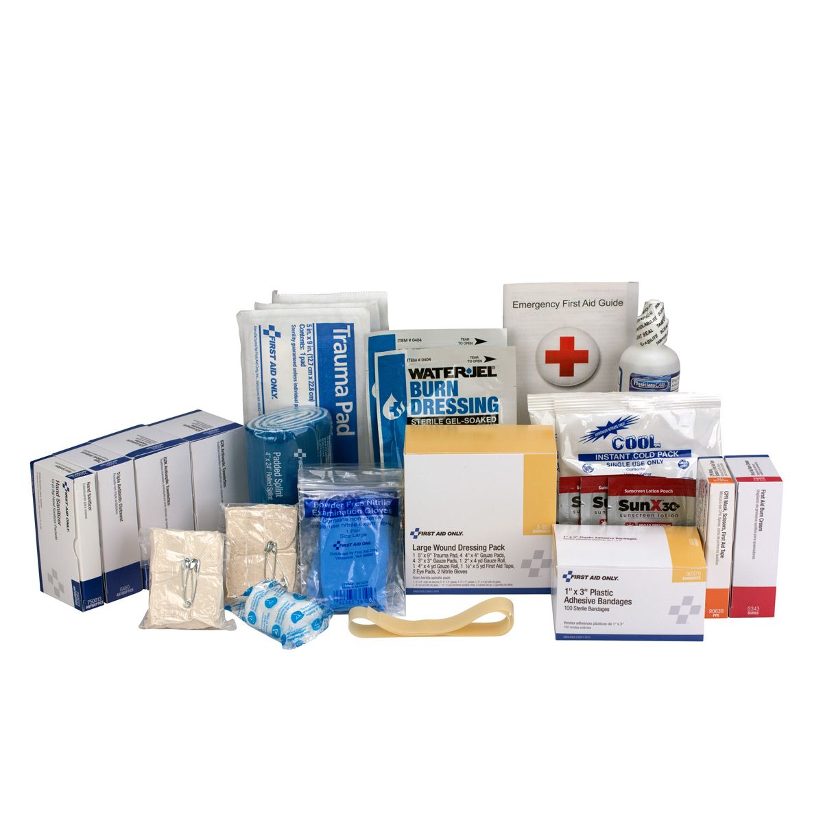 First Aid Only 50 Person Contractor First Aid Refill Kit 90787 First Aid Only 50 Person Contractor First Aid Refill Kit 90787